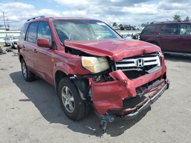 HONDA PILOT EX 2006 with VIN 5FNYF18576B020697 - Photo from auction