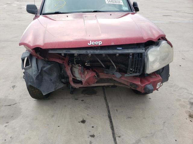 Photo 9 from auction – 2006 JEEP GRAND CHER with VIN 1J4HS48N46C148450