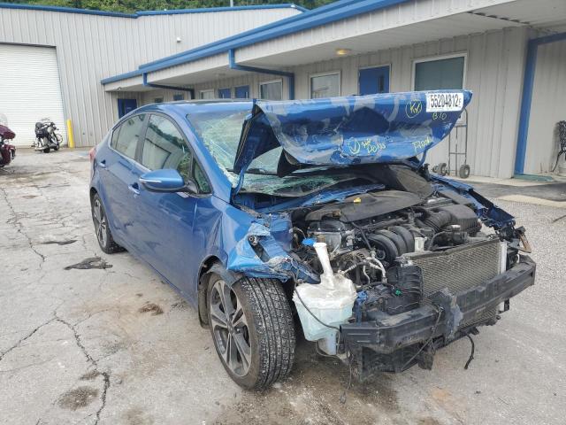 KIA FORTE EX 2015 with VIN KNAFZ4A88F5282778 - Photo from auction