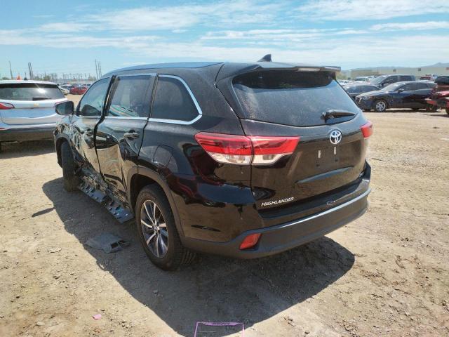 Photo 3 from auction – 2019 TOYOTA HIGHLANDER with VIN 5TDKZRFH8KS306752