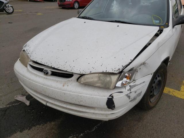 Photo 9 from auction – 2000 TOYOTA COROLLA VE with VIN 1NXBR12E6YZ354134