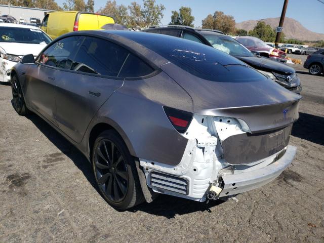 Photo 3 from auction – 2020 TESLA MODEL 3 with VIN 5YJ3E1EA7LF709214