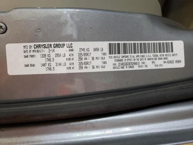 Photo 10 from auction – 2014 DODGE GRAND CARA with VIN 2C4RDGBG9ER290816