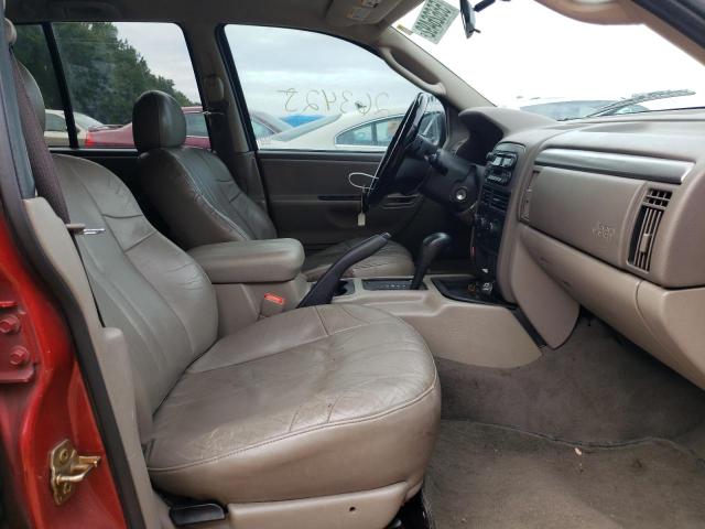 Photo 5 from auction – 2004 JEEP GRAND CHER with VIN 1J4GX48S54C262859