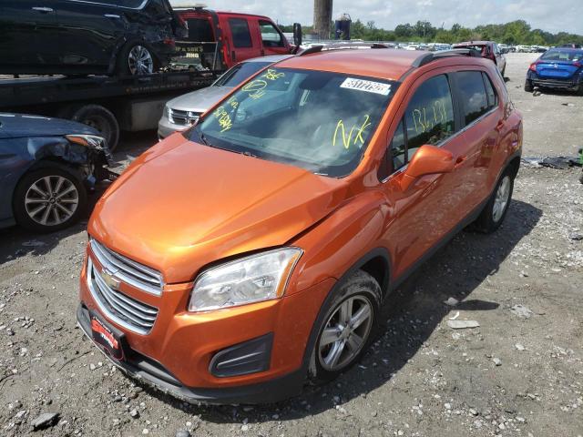 Photo 2 from auction – 2016 CHEVROLET TRAX 1LT with VIN KL7CJLSB5GB529224