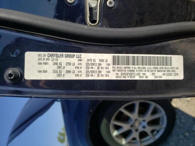 Photo 10 from auction – 2011 DODGE JOURNEY CR with VIN 3D4PG3FG5BT511423