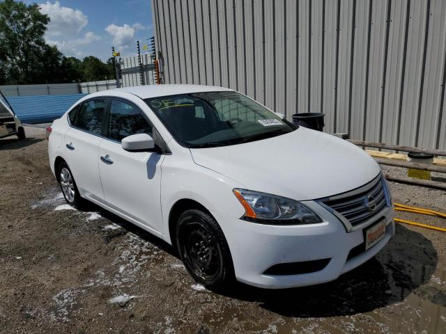 NISSAN SENTRA S 2015 with VIN 3N1AB7AP7FL663194 - Photo from auction