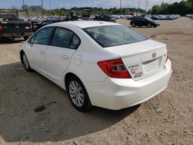 Photo 3 from auction – 2012 HONDA CIVIC EXL with VIN 19XFB2F98CE362577