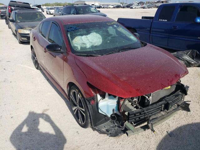 NISSAN SENTRA SR 2021 with VIN 3N1AB8DV6MY239926 - Photo from auction