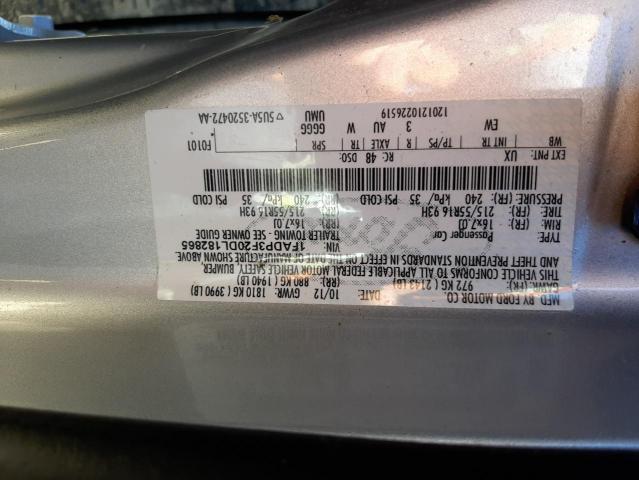 Photo 10 from auction – 2013 FORD FOCUS SE with VIN 1FADP3F20DL182865