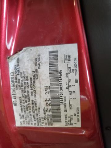 Photo 10 from auction – 2002 FORD FOCUS ZX3 with VIN 3FAFP31302R169606