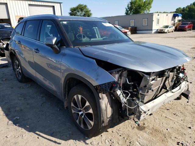 TOYOTA HIGHLANDER 2021 مع رقم تعريف المركبة 5TDGBRCH9MS046685 - صورة من المزاد