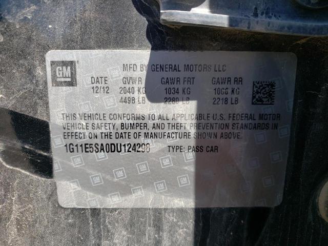 Photo 10 from auction – 2013 CHEVROLET MALIBU 2LT with VIN 1G11E5SA0DU124298