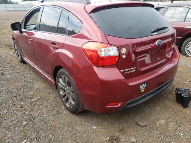Photo 3 from auction – 2013 SUBARU IMPREZA SP with VIN JF1GPAR61D2881458