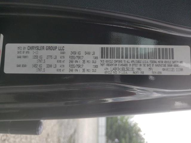 Photo 10 from auction – 2011 JEEP WRANGLER U with VIN 1J4BA3H18BL561191