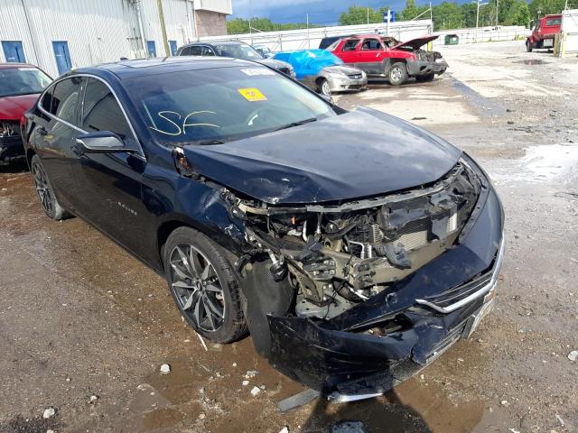 CHEVROLET MALIBU LT 2018 with VIN 1G1ZD5ST9JF102162 - Photo from auction