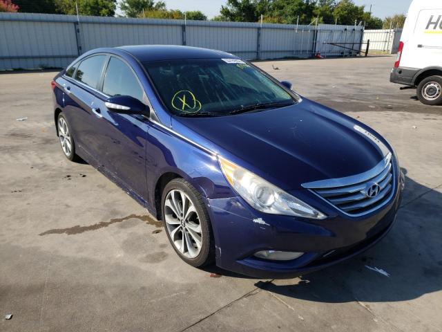 HYUNDAI SONATA SE 2014 with VIN 5NPEC4AC4EH817821 - Photo from auction
