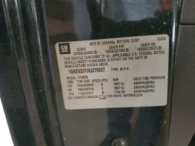 Photo 10 from auction – 2008 GMC ACADIA SLT with VIN 1GKEV23708J276507