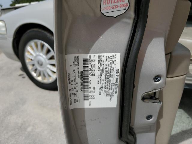 Photo 10 from auction – 2010 MERCURY GRAND MARQ with VIN 2MEBM7FV0AX633673