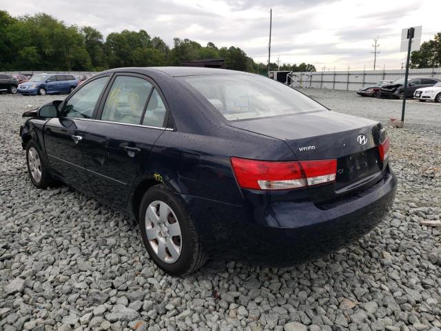 Photo 3 from auction – 2007 HYUNDAI SONATA GLS with VIN 5NPET46C87H203320