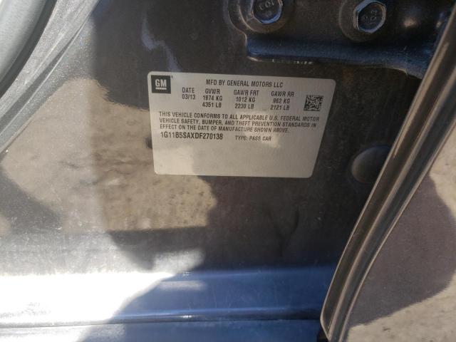 Photo 10 from auction – 2013 CHEVROLET MALIBU LS with VIN 1G11B5SAXDF270138