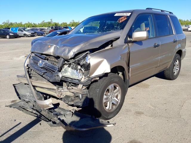 Photo 2 from auction – 2003 HONDA PILOT EX with VIN 2HKYF18493H566261