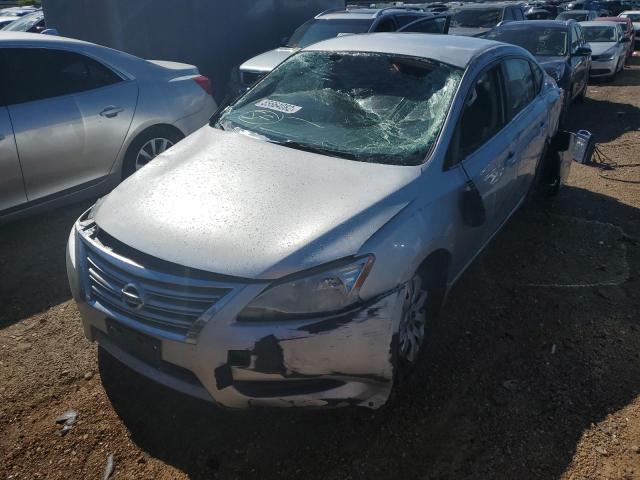 Photo 2 from auction – 2015 NISSAN SENTRA S with VIN 3N1AB7AP4FL695066