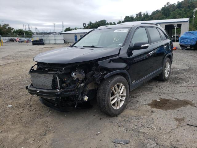 Photo 2 from auction – 2014 KIA SORENTO LX with VIN 5XYKTDA72EG445912