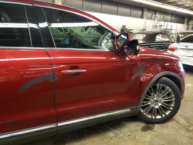 Photo 9 from auction – 2018 LINCOLN MKX RESERV with VIN 2LMPJ6LR4JBL47498