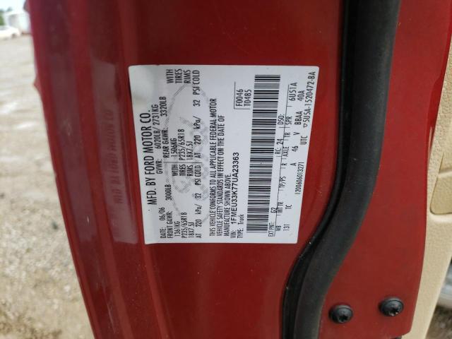 Photo 10 from auction – 2007 FORD EXPLORER S with VIN 1FMEU33K77UA23363