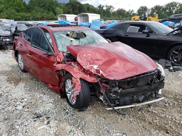 INFINITI Q50 BASE 2015 with VIN JN1BV7AP6FM352227 - Photo from auction
