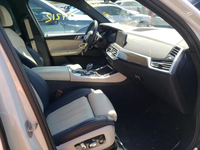 Photo 5 from auction – 2021 BMW X5 M50I with VIN 5UXJU4C03M9F32793