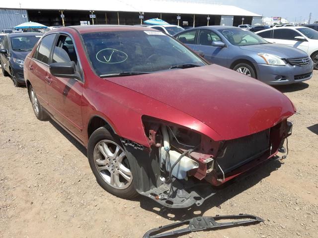 Photo 1 from auction – 2007 HONDA ACCORD EX with VIN 1HGCM56897A073532