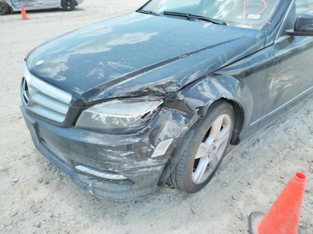 Photo 9 from auction – 2011 MERCEDES-BENZ C 300 with VIN WDDGF5EB9BA518566