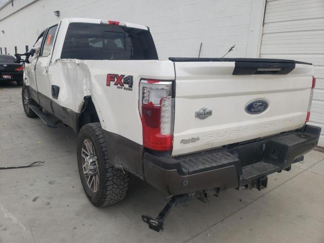 Photo 3 from auction – 2017 FORD F350 with VIN 1FT8W3BT4HEE32549