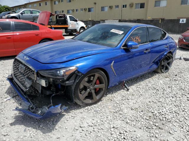 Photo 2 from auction – 2019 GENESIS G70 PRESTI with VIN KMTG34LE7KU037810