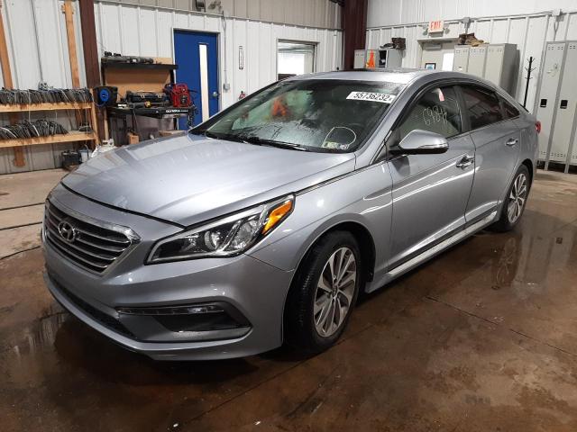 Photo 2 from auction – 2016 HYUNDAI SONATA SPO with VIN 5NPE34AFXGH357450