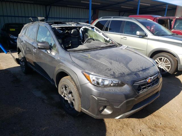 SUBARU CROSSTREK 2021 with VIN JF2GTHRC4MH332873 - Photo from auction