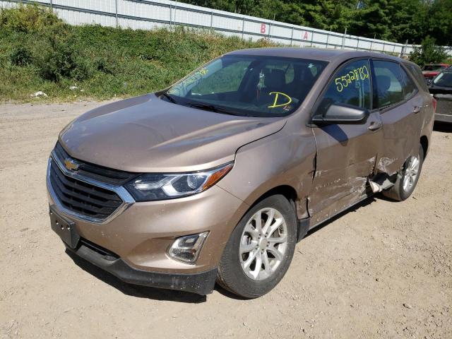 Photo 2 from auction – 2019 CHEVROLET EQUINOX LS with VIN 2GNAXHEV9K6218717