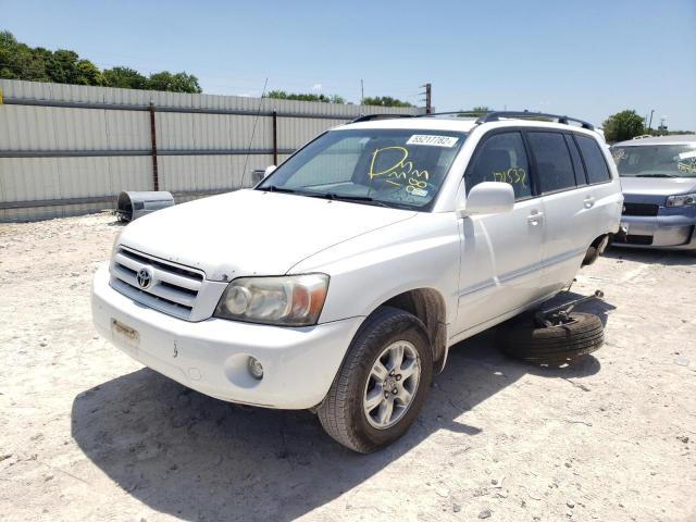 Photo 2 from auction – 2007 TOYOTA HIGHLANDER with VIN JTEGP21A870133883