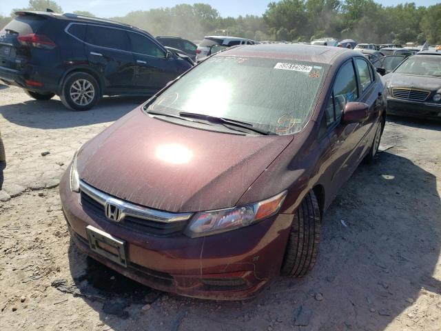 Photo 2 from auction – 2012 HONDA CIVIC EX with VIN 19XFB2F87CE022778