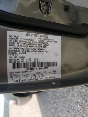 Photo 10 from auction – 2004 MERCURY GRAND MARQ with VIN 2MEFM74W74X662153