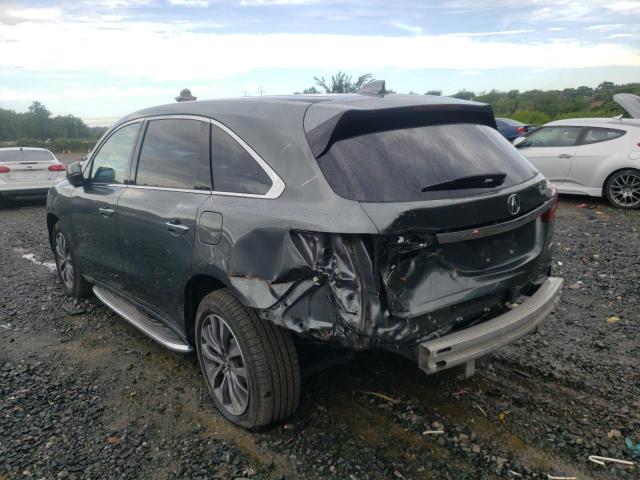 Photo 3 from auction – 2016 ACURA MDX TECHNO with VIN 5FRYD4H42GB014868