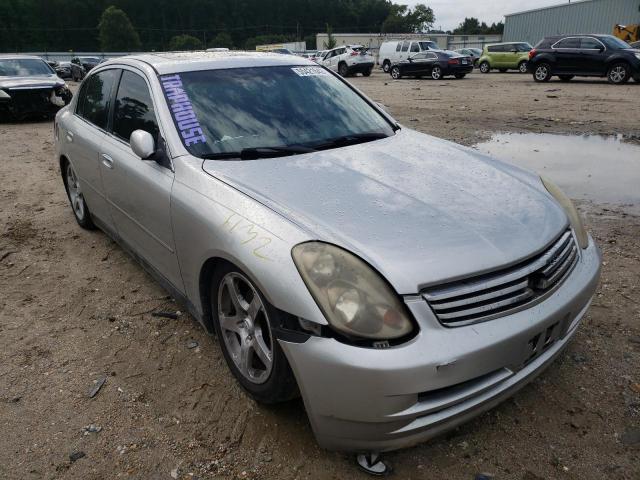 INFINITI G35 2004 with VIN JNKCV51E44M617226 - Photo from auction
