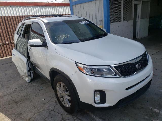 KIA SORENTO LX 2015 with VIN 5XYKT4A63FG565470 - Photo from auction