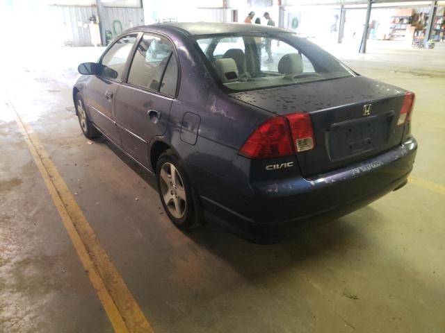 Photo 3 from auction – 2004 HONDA CIVIC EX with VIN 2HGES26894H508320