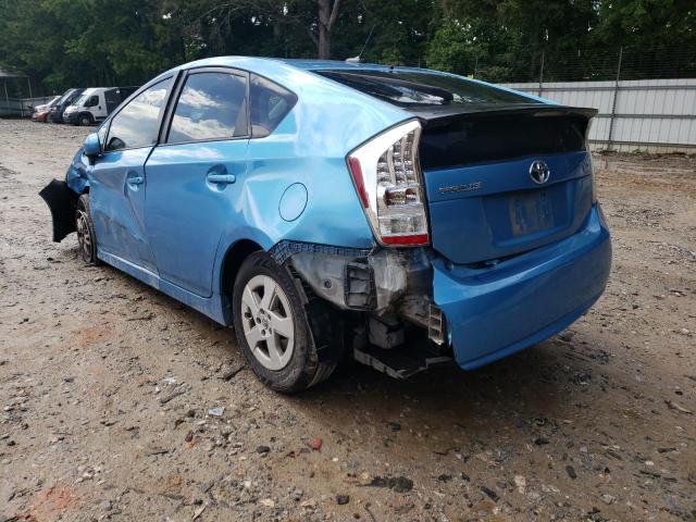Photo 3 from auction – 2011 TOYOTA PRIUS with VIN JTDKN3DU6B0302128