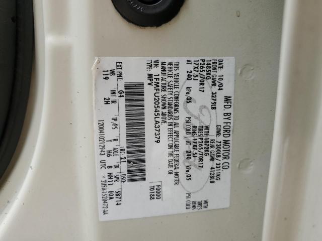Photo 10 from auction – 2005 FORD EXPEDITION with VIN 1FMFU20545LA37379