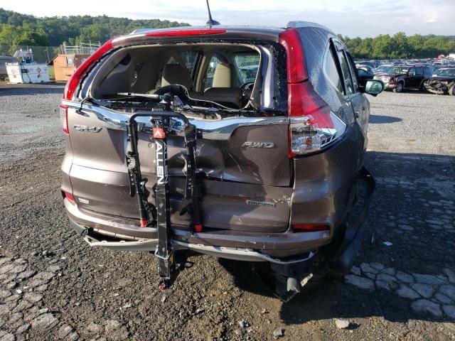 Photo 9 from auction – 2016 HONDA CR-V TOURI with VIN 5J6RM4H90GL128229