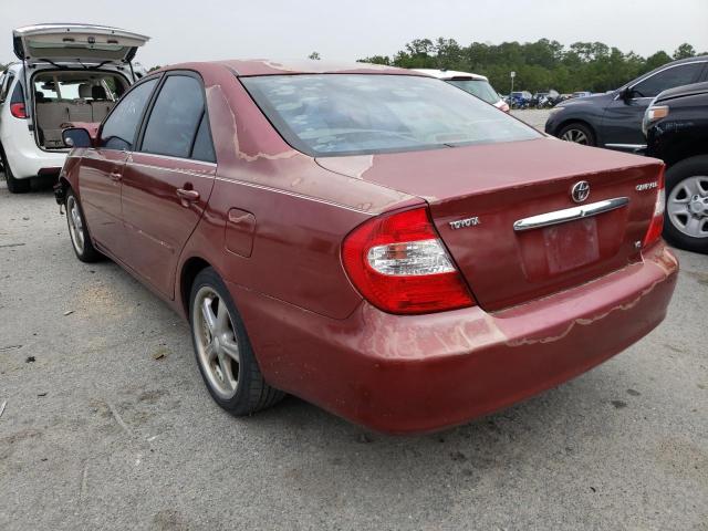 Photo 3 from auction – 2002 TOYOTA CAMRY LE with VIN 4T1BF32K82U032256